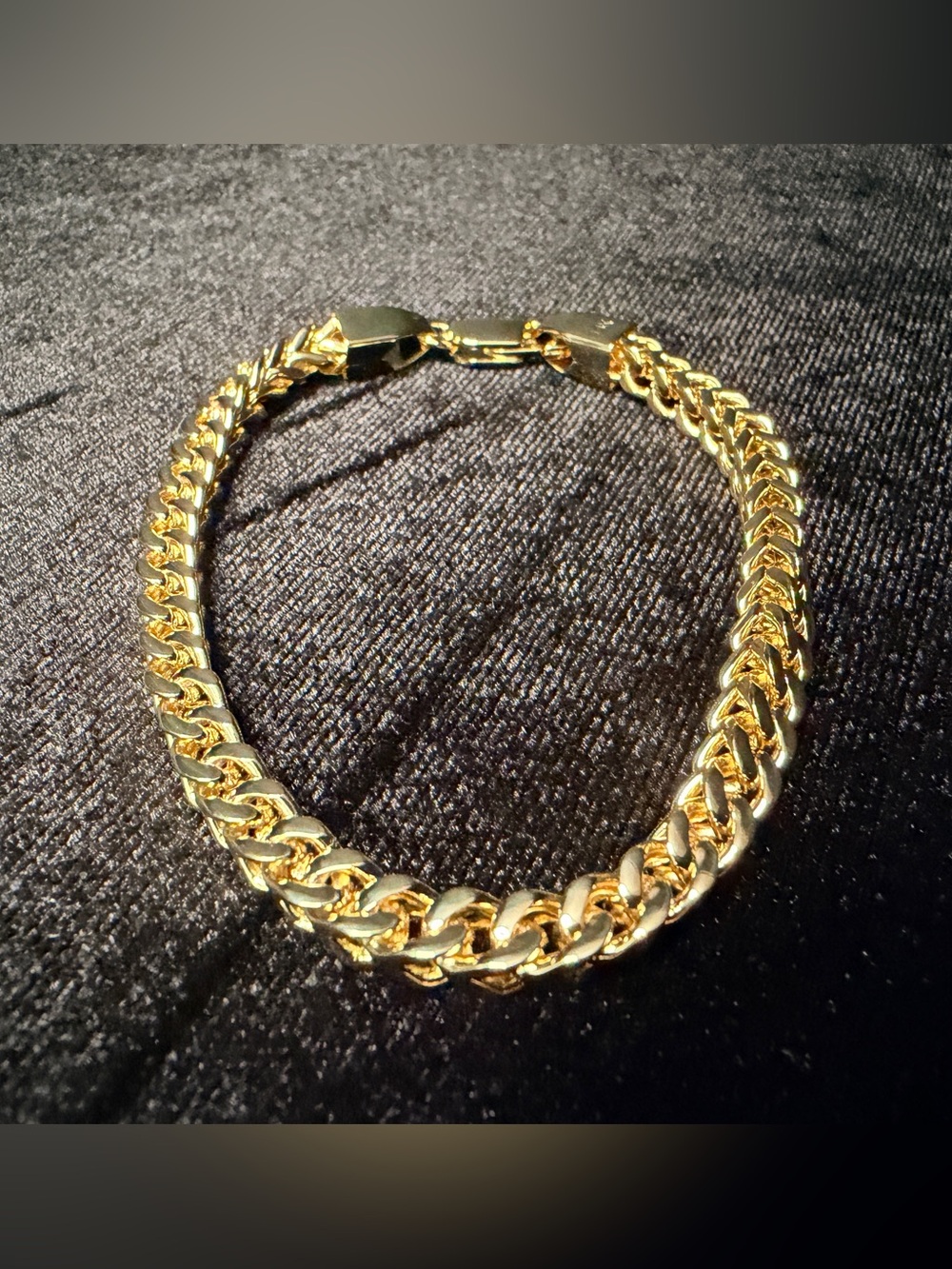 Franco 14K Stamped Gold Premium Finish 8.5in 5MM Bracelet Brand New Heavy Piece